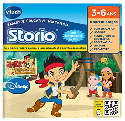 Vtech - 231605 - Storio 2 et générations suivantes - Jeu éducatif - Jake et les Pirates