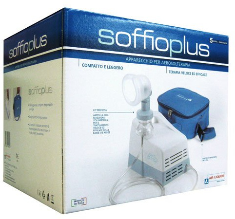 Apparecchio Aerosol Air Liquid Soffio Plus + Borsa Trasporto