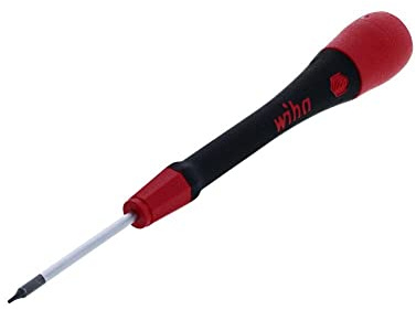 Wiha Feinschraubendreher PicoFinish TORX® (25674) T2 x 40 mm filigraner Präzisionsschraubendreher, Modellbau, Feinmechanik, mit Drehkappe