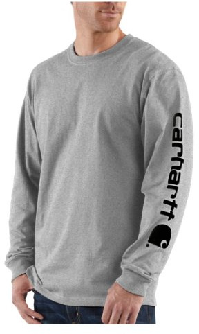 Carhartt EK231 T-Shirt Homme - Gris (Heather Grey) - XL
