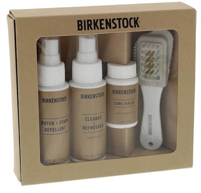Birkenstock Deluxe Shoe Care Kit Natural - White, One Size