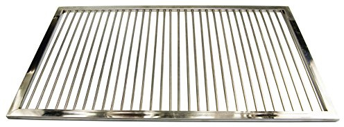 Grillclub Premium Grillrost Edelstahl 51,5 x 44,2 cm passend für Weber E-210 ab 2013 / Regler vorn !