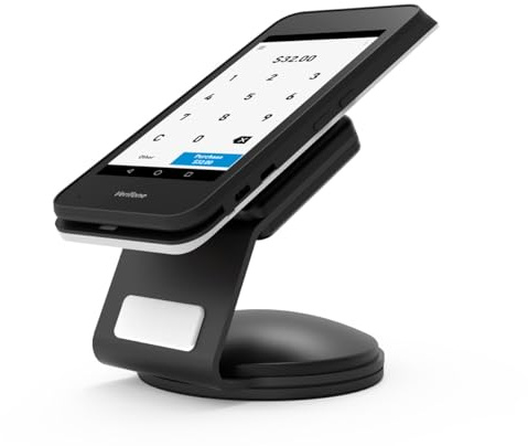 Compulocks Universal SlideDock EMV Smartphone Security Stand - Black, Quick Connect Steel Docking Plate, Rotation Stand, Mountable, Stylish & Secure Device Security Solution