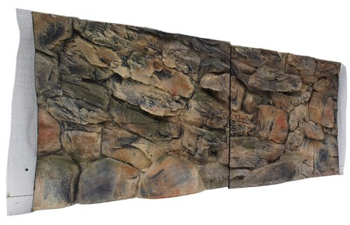 ABG072 Aquarium Rückwand 3D Felsen 150x60 bei Robizoo
