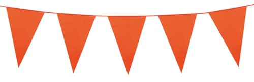 Boland - Riesen-Wimpelkette, Größe 10m, Fahnenkette, Foliengirlande, Hängedekoration, Karneval, Mottoparty, Geburtstag, Kindergeburtstag