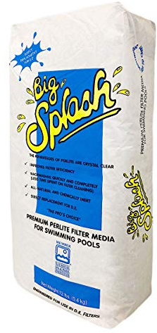 Perlite AquaPerl-12 4212 Filter Powder D.E. Alternative for Swimming Pools, 12-Pou, White (Package May Vary)