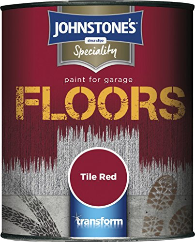 Johnstone's Garage Floor Paint - Tile Red 250ml