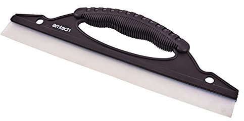 Amtech S5518 Window Squeegee, Glass Wiper for Home and Car, Comfortable Grip Handle