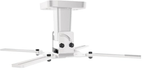Meliconi Pro 100 Supporto da Soffitto per Videoproiettore, Bianco