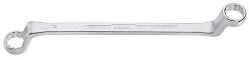 Hazet 630-10X11 Chiave a Doppio Anello, Argento, Apertura Chiave 10 X 11, Lunghezza 200 mm