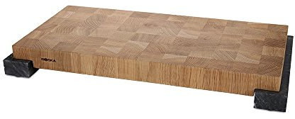 BOSKA Käse-/Brotbrett Manhattan, Holz, braun/schwarz, 50 x 26 x 6 cm
