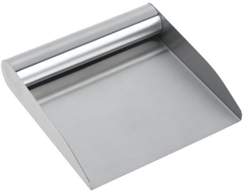 Chef's Planet Bench Scraper Kitchen Tool - Food Scoop, Dough Scraper and Prep Taxi - Perfect Kitchen Gadget and Baking Tool for The Professional Chef