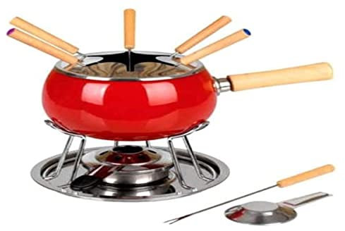 Kaufgut Sv Fondute 12 Pz Eva Smalto Rosso 070604