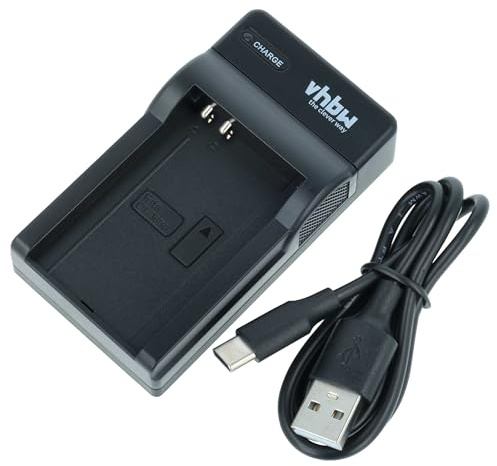 vhbw USB-C Ladegerät kompatibel mit VHoldr/Contour Contour GPS | GPS HD 1080p Kamera - Ladeschale + USB-C Kabel Ladeanzeige