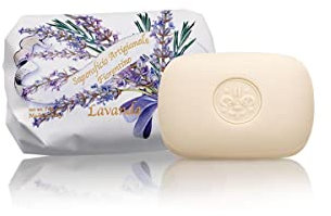 Saponificio Artigianale Fiorentino Jabón, elaboración artesanal, violeta - lavanda 200 g