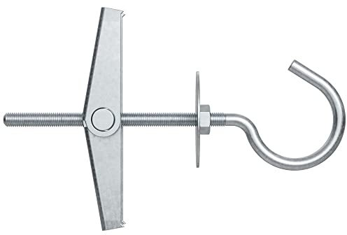 fischer | taco vuelco KDH 3- Tacos Compatibles con Placas de Yeso PLADUR®, escayola- colgar ventilador techos, lampara de techo. (25 uds)