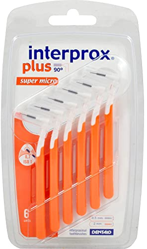 INTERPROX plus super micro orange Interdentalb. 6 ST