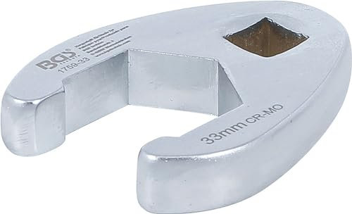 BGS 1759-33 | Llave boca hexagonal abierta (crowfoot) | entrada 12,5 mm (1/2) | 33 mm