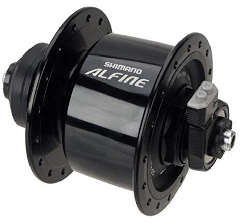 SHIMANO DH-S501 Alfine Dynamo Disc Hub (32H Front, Black)