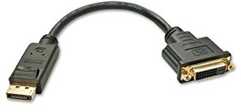 Lindy – Juego de 3 cable adaptador DisplayPort a DVI