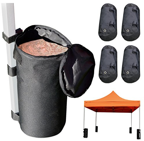 INTENT24 Housses Sacs de Lestage Oxford 100 kg Noir/Pavillon Tente Pliante Tonnelle Tente de Réception Barnum Jardin