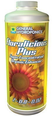Floralicious Plus 2-0.8-0.02, Quart. by General Hydroponics
