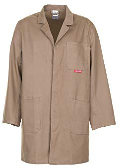 Planam 0154046 BW 290 Berufsmantel, Khaki, Größe 46