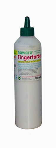 Unbekannt ökoNORM nawaro Fingerfarbe weiß, 750g