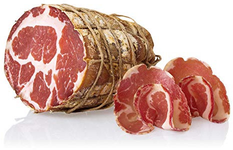Coppa Salumi Pasini® | Metà, 800 gr | 100% Italiano | Senza Glutine e Lattosio