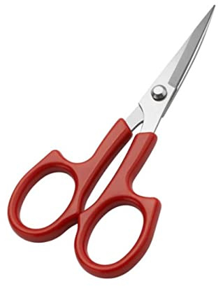 Rundschere Schere kurve Miniblings 12cm Bastelschere Nähschere DIY | Aus eigener Herstellung in Berlin, mit Handarbeit und Handarbeitsschere