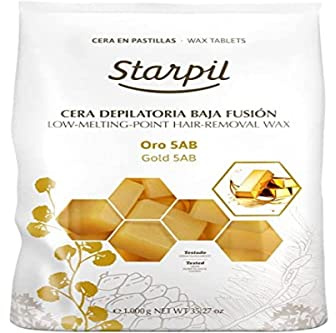 STARPIL Cera de Baja Fusión Color Oro - 1000 gr