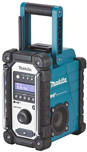 Makita DMR110 DAB Plus DAB+ Blue Cordless Job Site Radio LXT 18v CXT 12V DMR110N