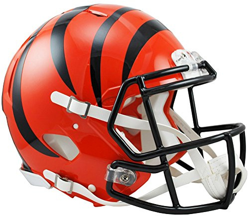 NFL autentisk Speed fotbollshjälm för män, män, 3001630, orange, M