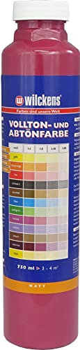 Wilckens Vollton- und Abtönfarbe matt, 750 ml, Weinrot