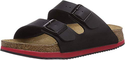 Birkenstock Arizona, Zuecos Unisex, Negro 230116, 38 EU