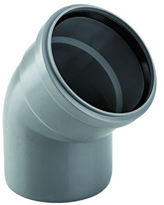 CURVA HTB DN 90-45 Wavin ED Tech ad innesto