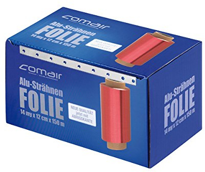 Comair 7000084 Alu-Folie Rolle, rot
