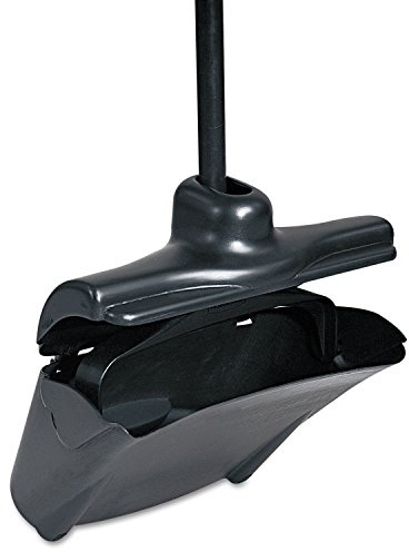 Rubbermaid Commercial Products FG253200BLA Recogedor con Tapa, Negro