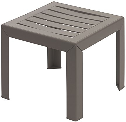 GROSFILLEX 53001181 Miami Table, Taupe, 40 x 40 cm
