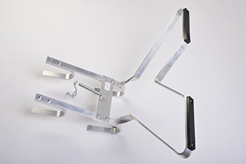 Kirmell Ltd's V Shape Ladder Stand Off, 3.2m, Silver Metal Ladder