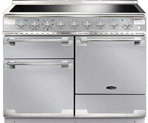 Rangemaster Elise ELS110EISS 110cm wide Electric Range Cooker with Induction Hob - Stainless Steel - A/A Rated