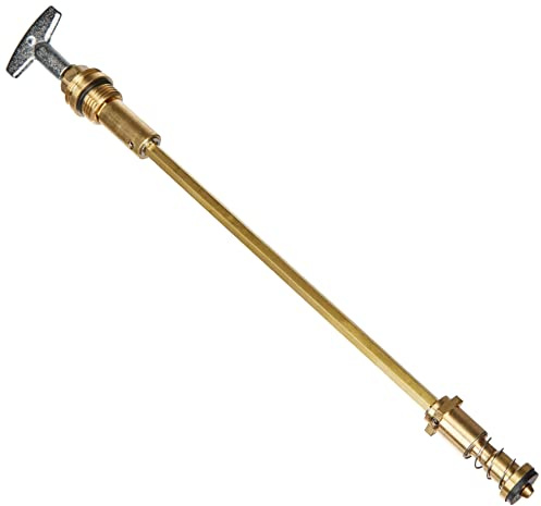Schell Messing Oberteil Spindel inkl. Steckschlüssel für Frostsichere Außenwandarmaturen, Außenarmaturen Polar Mattchrom 221450099, chrom
