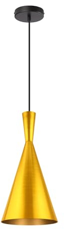 LEDKIA Pendelleuchte Aluminium Tri Lennon Gold