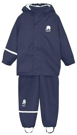 Celavi - Pantalón impermeable para niño, Azul (Dark Navy), 100 - talla alemana