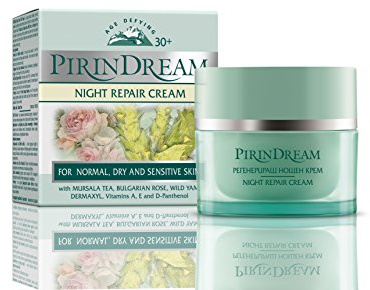 Regenerating Night-Repair Cream (Anti-Wrinkle) With Wild Yam & Dermaxyl - Not Tested on Animals - 50ml
