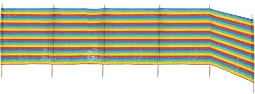 Bo-Camp Camping Windschutz XL - Strand Zelt Sichtschutz Garten Zaun groß 460x90