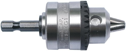 MILWAUKEE 'S Portabrocas con llave, acero, 0.6 cm, 1/10.2 cm, gris (49-22-1560)