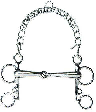 Feeling Short Weks Gebiss Pelham Gebiss, Unisex, 604626, Mehrfarbig, 125 mm