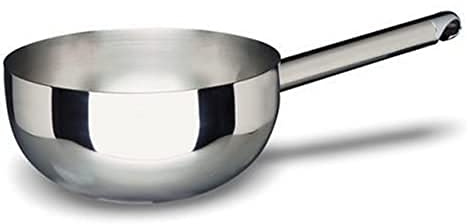 Lacor 60520 - Cazo Servir Pochon 20 cms. - Uso Profesional y Doméstico | Para salsas, leche y raciones pequeñas; diseñado para acompañarte en tus preparaciones diarias con comodidad y buen resultado