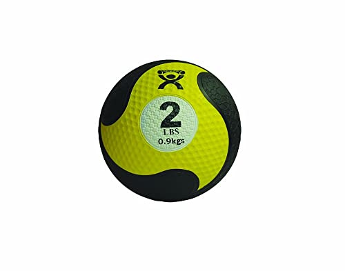 CanDo Medizinball aus Gummi - CanDo® Gewicht - 0,9 kg